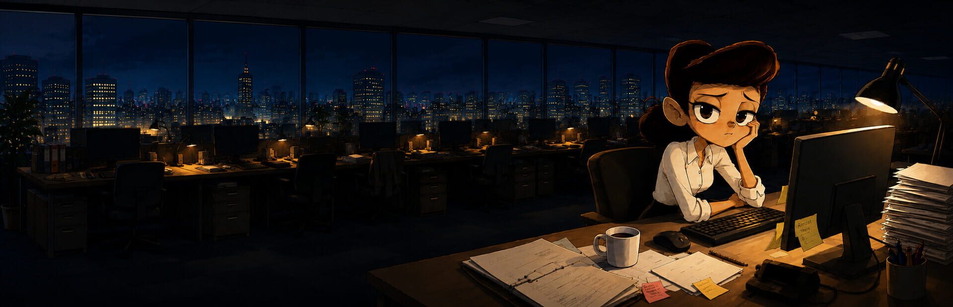 Still Working? · 宣传原画