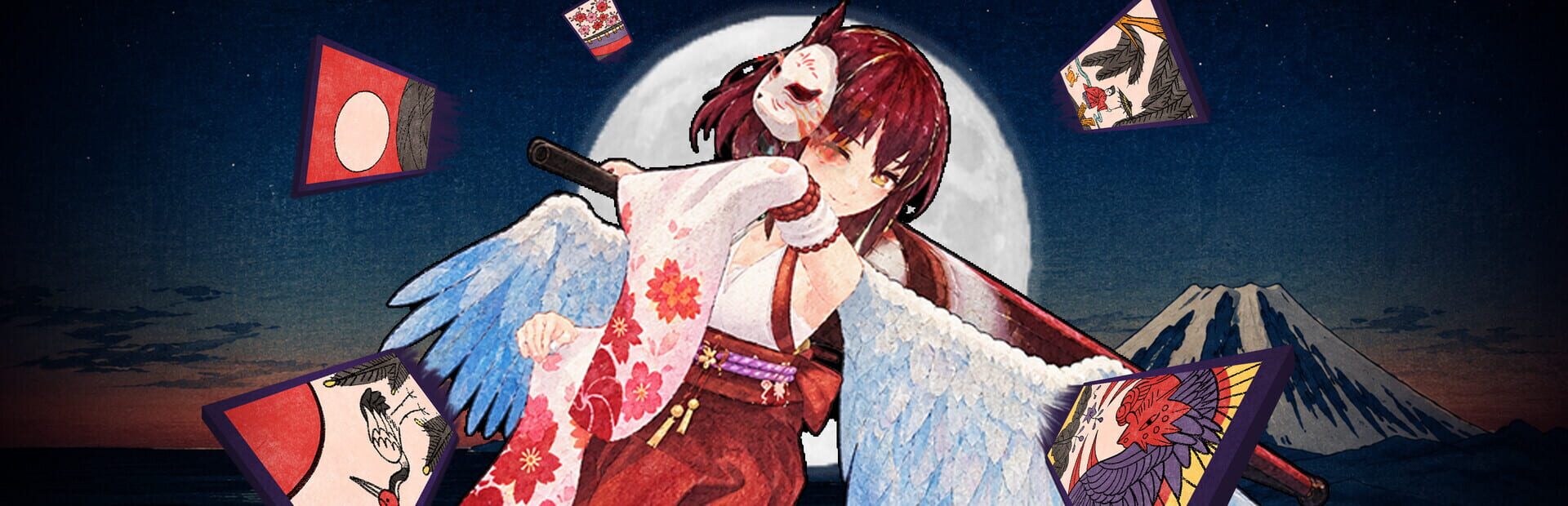 Artwork for Blooming Solitude: Priestess of Hanafuda