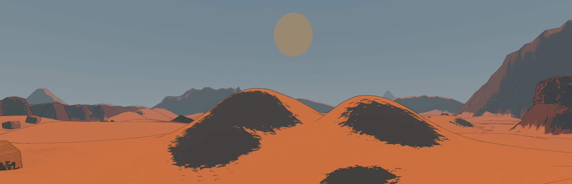 Into the Sands · 宣传原画