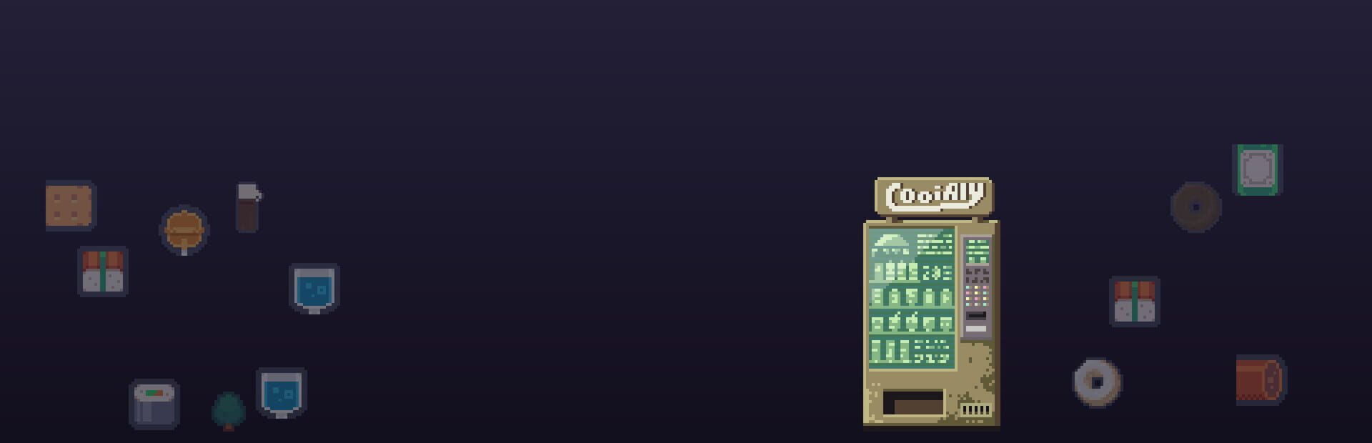 Out of Order: A Vending Machine Roguelike · 宣传原画