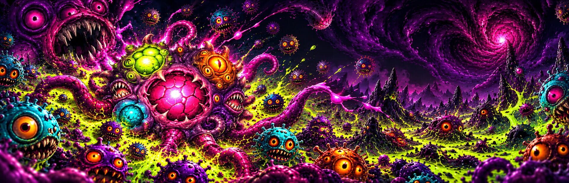Chaotic Virus · 宣传原画