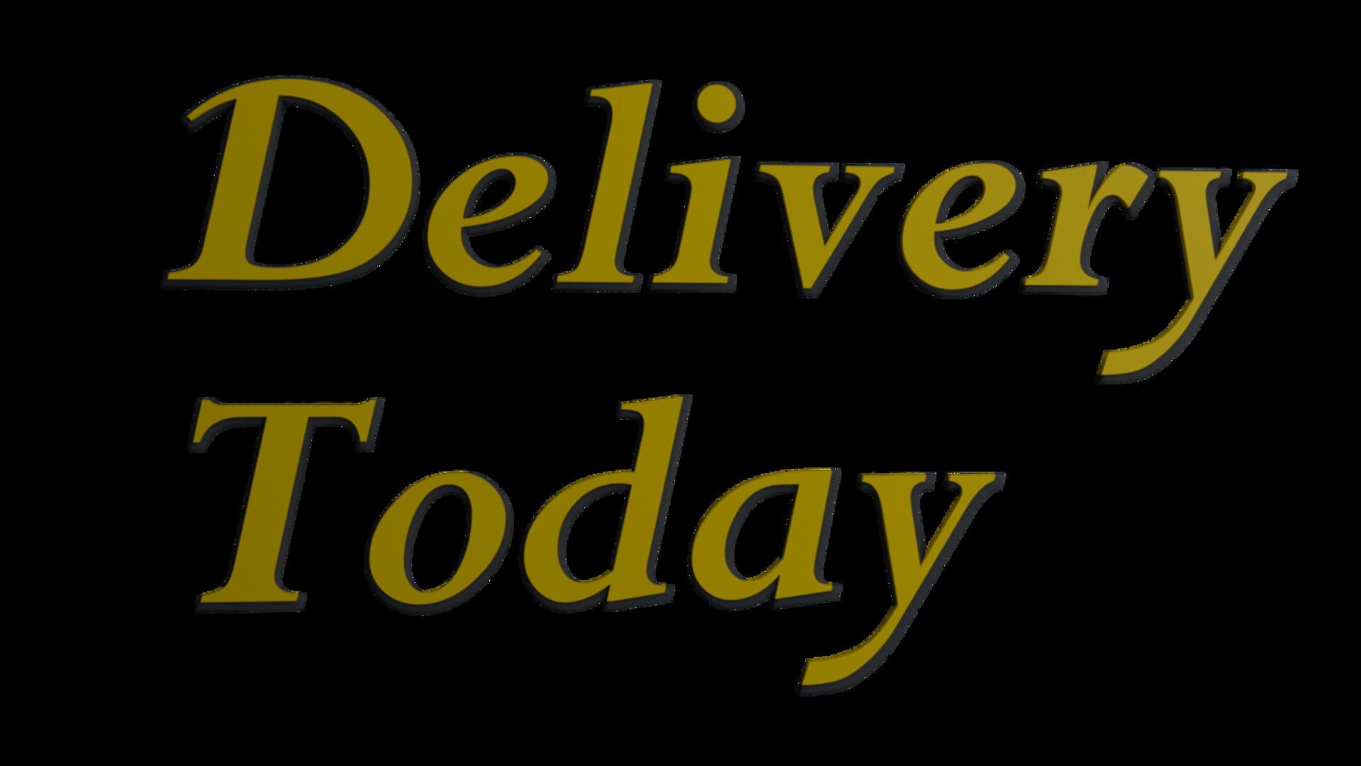 Delivery Today · 宣传原画