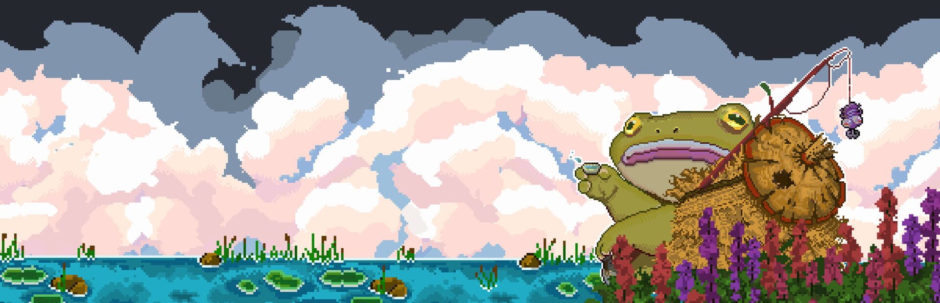KasaSaburo's Secret Fishing Spot · 宣传原画