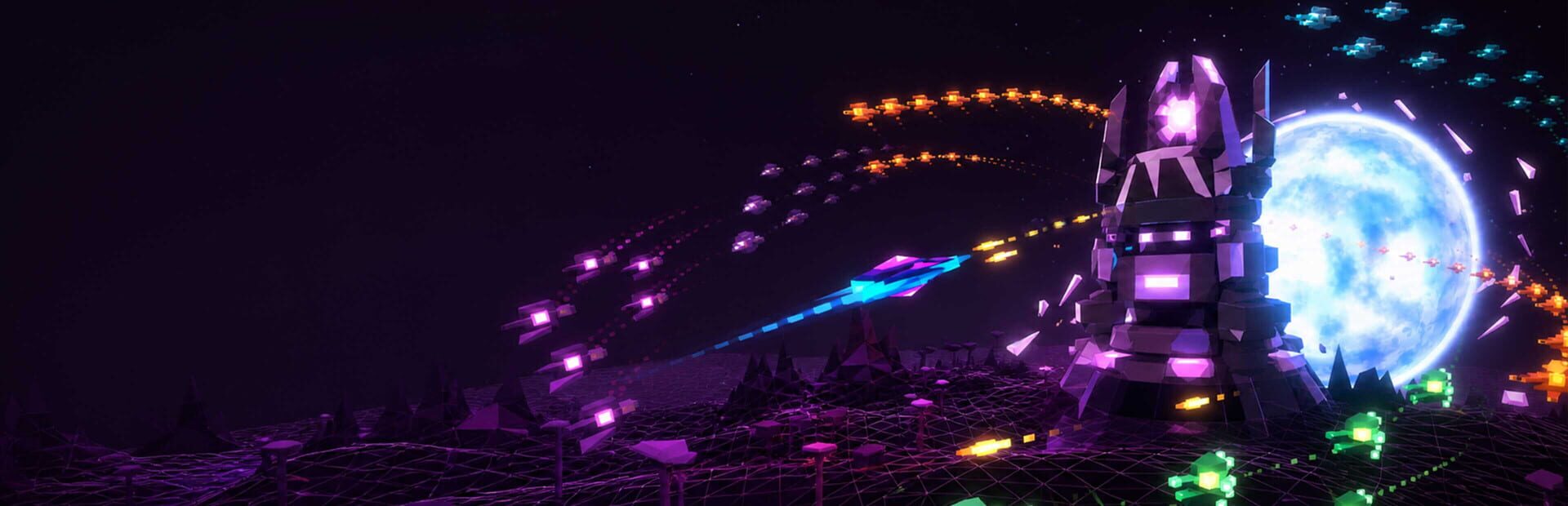 Neon Breaker: Endless Arcade · 宣传原画