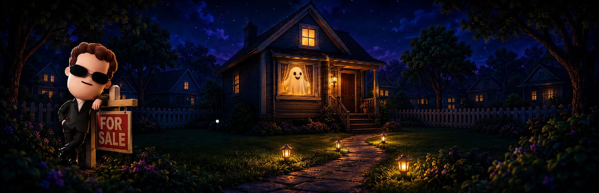 Spook & Sell · 宣传原画