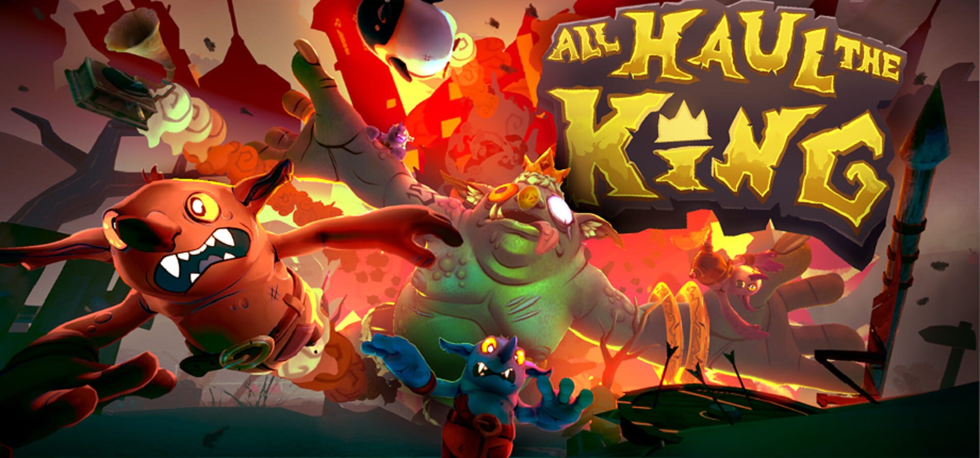Artwork for All haul the king