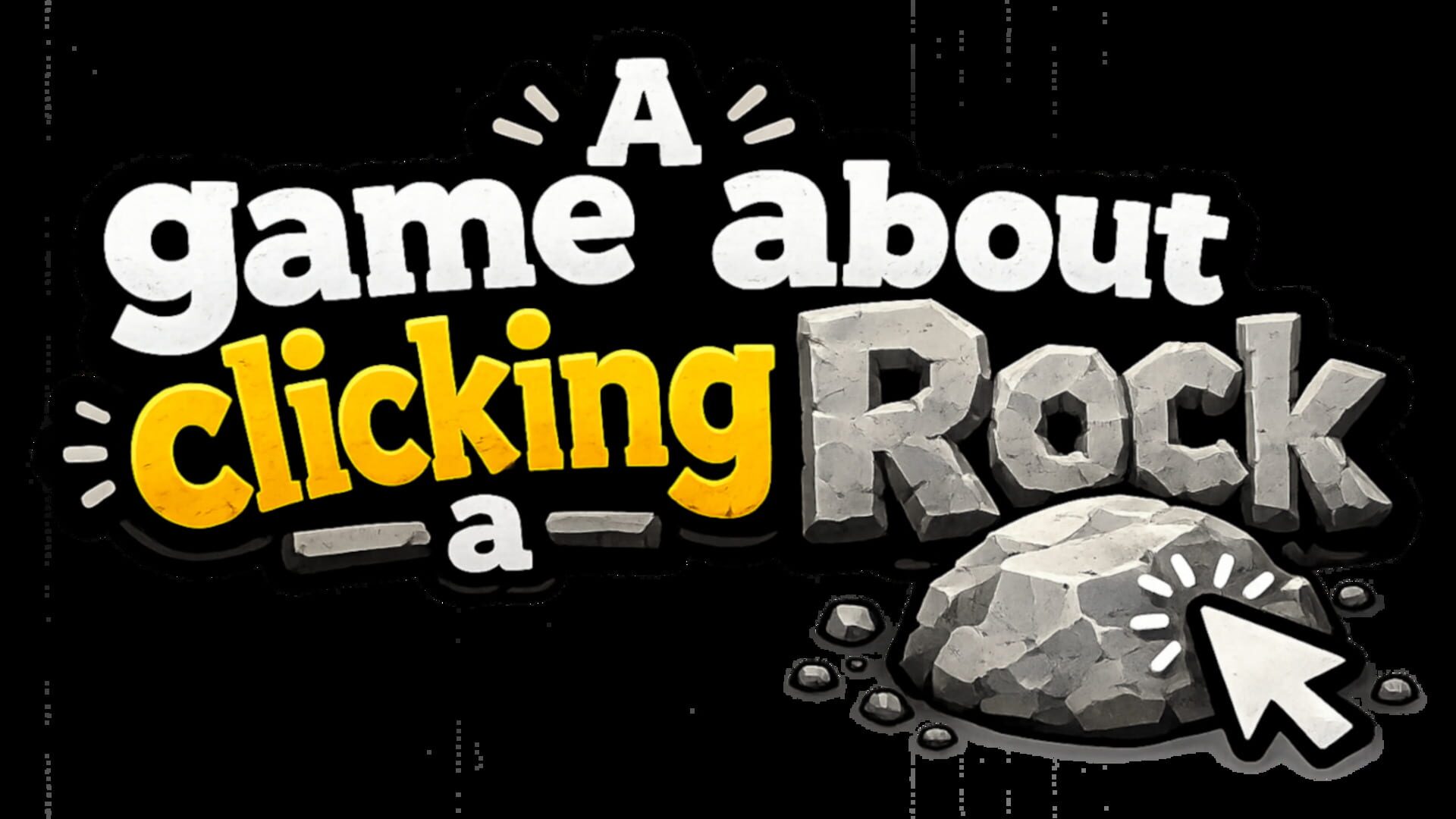 A Game About Clicking a Rock · 宣传原画