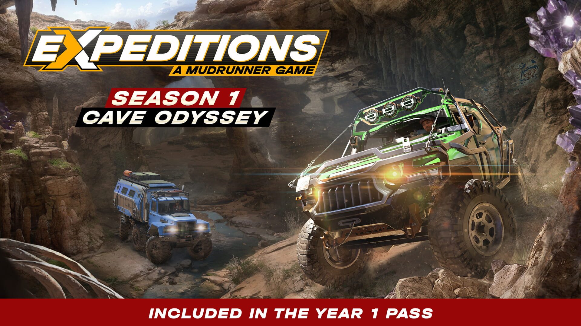 Artwork for Expeditions: A MudRunner Game - Season 1: Cave Odyssey