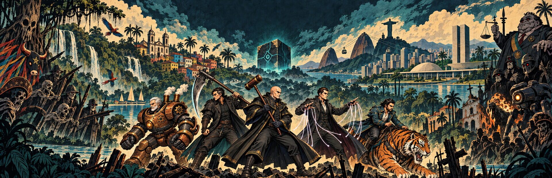 The Last Brazilian · 宣传原画