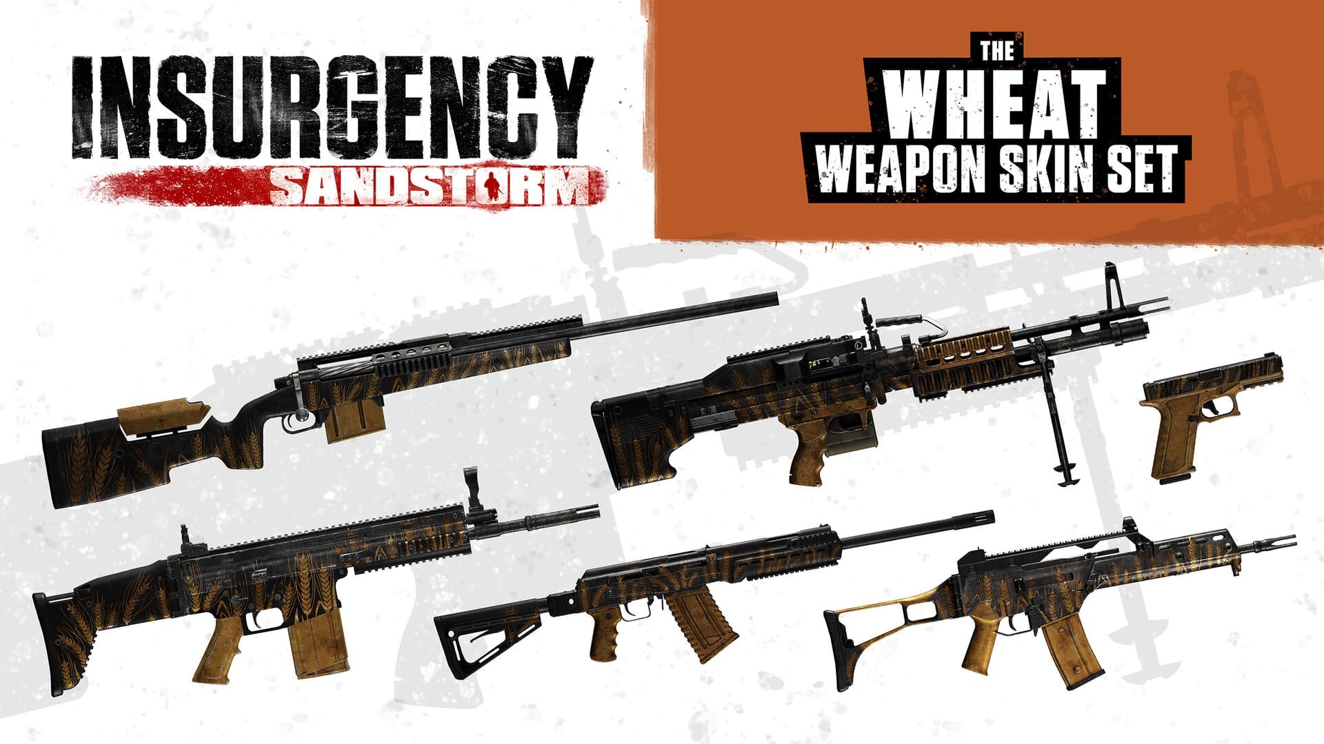 Artwork for Insurgency: Sandstorm - Wheat Weapon Skin Set
