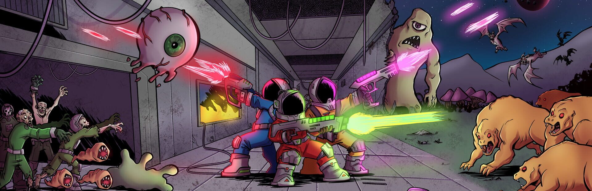 Approaching Infinity Survivors · 宣传原画