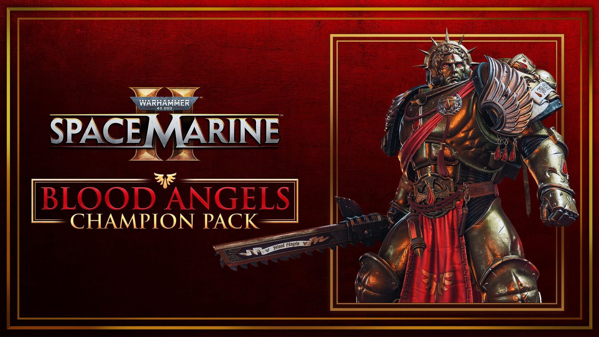 Artwork for Warhammer 40,000: Space Marine II: Blood Angels Champion Pack