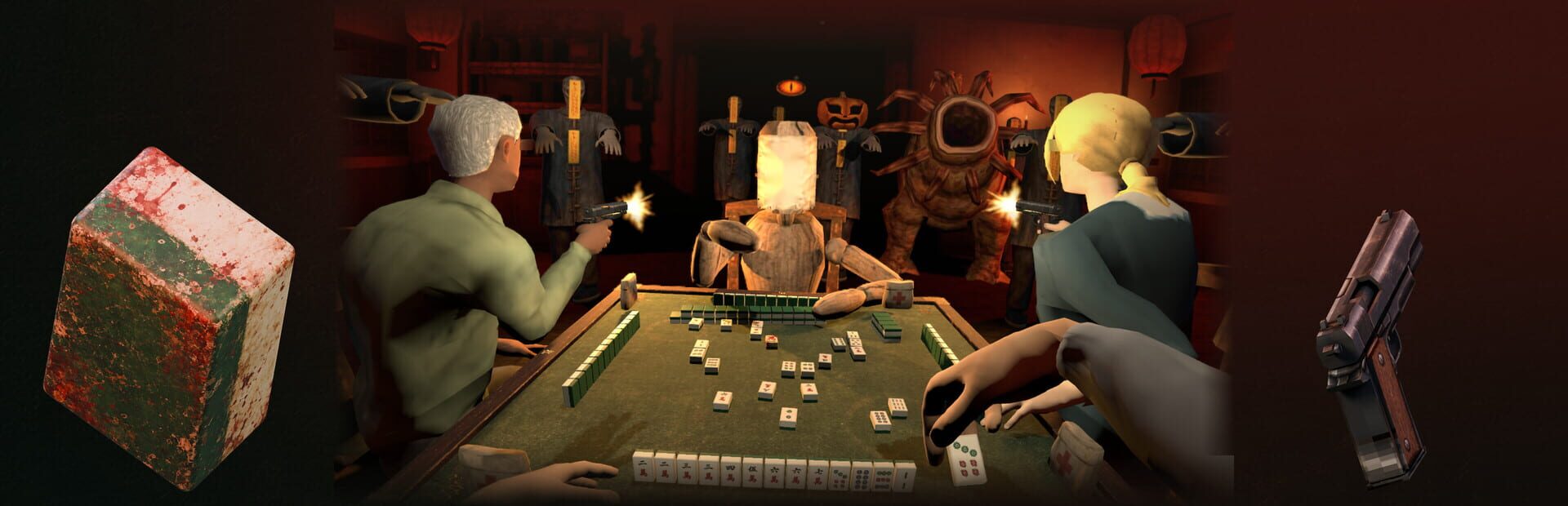 Horror Mahjong · 宣传原画
