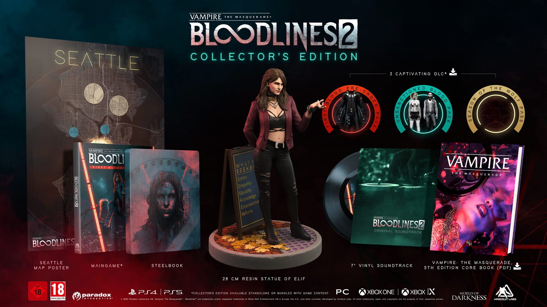 Artwork for Vampire: The Masquerade - Bloodlines 2 Collector’s Edition