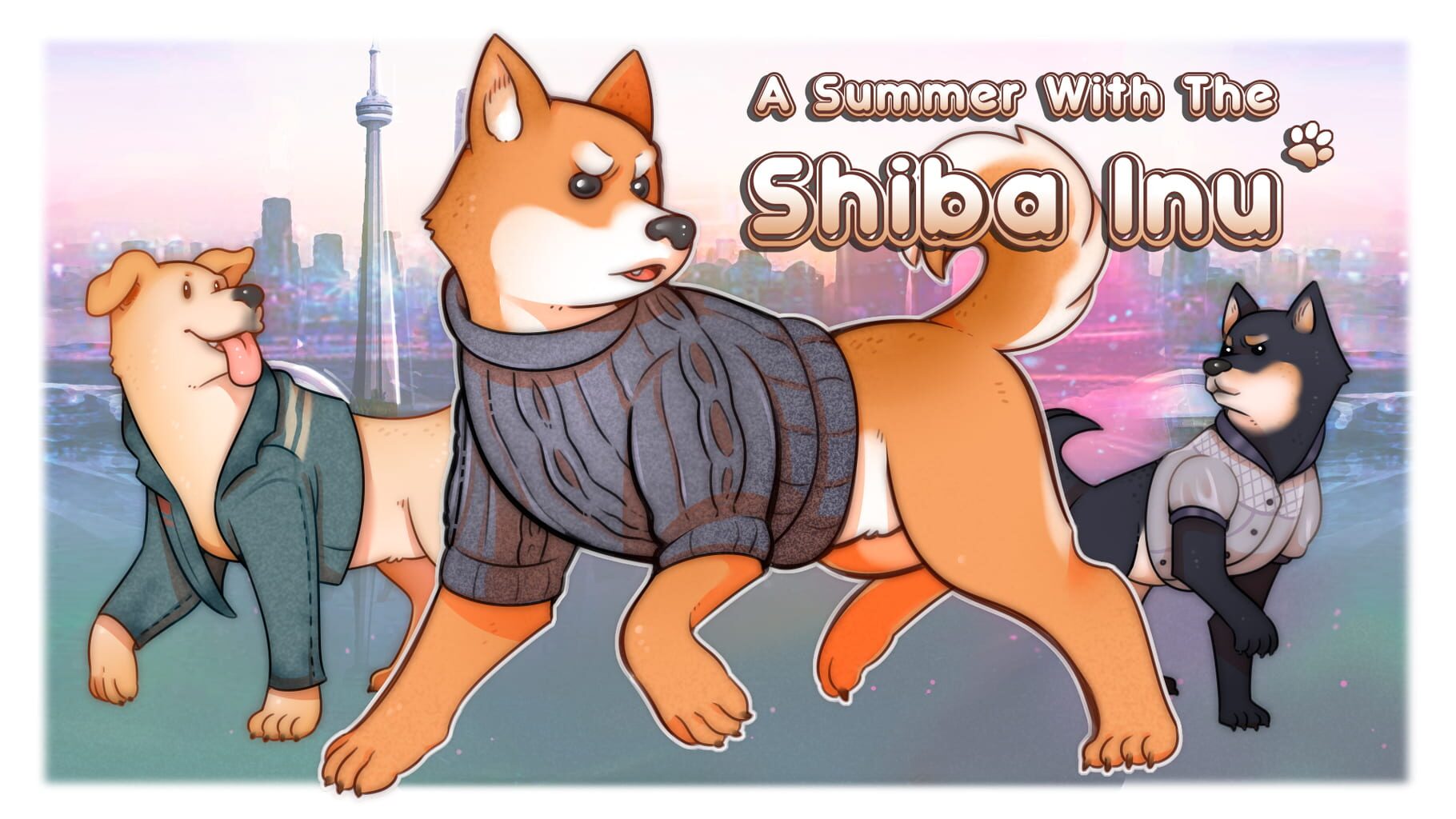 A Summer with the Shiba Inu artwork