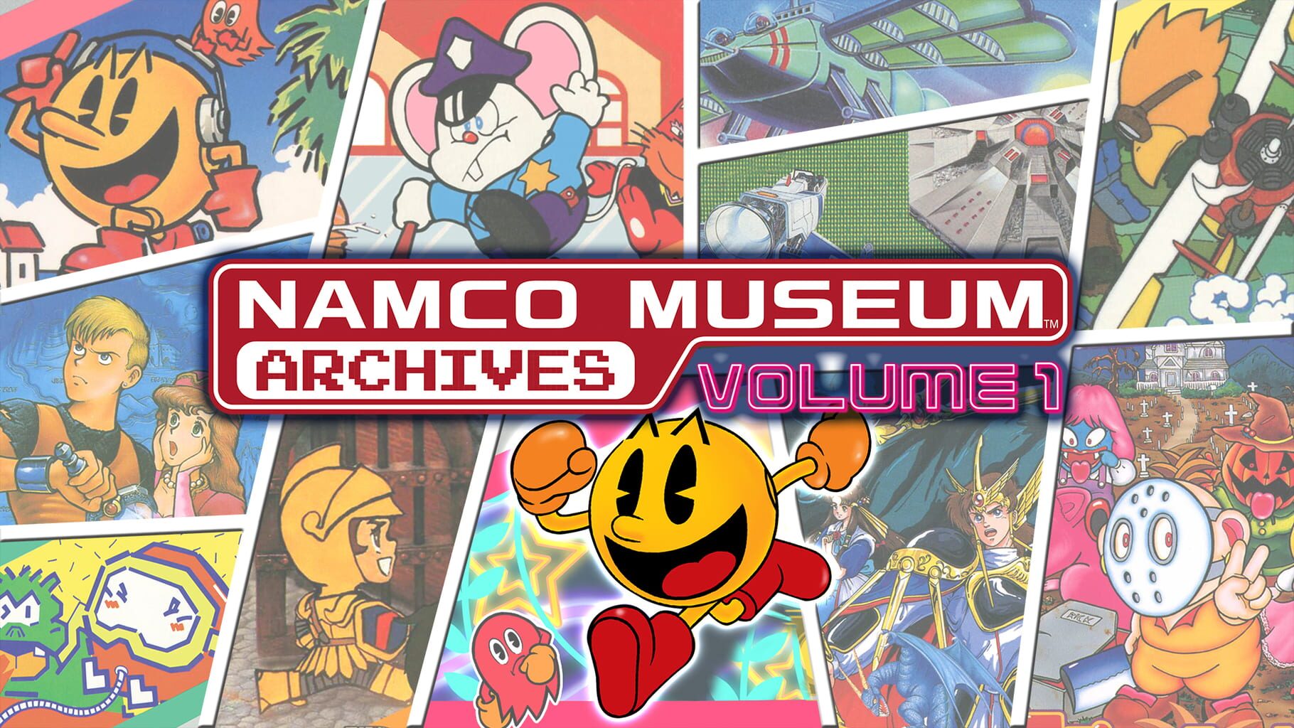 Namco Museum Archives Volume 1 artwork