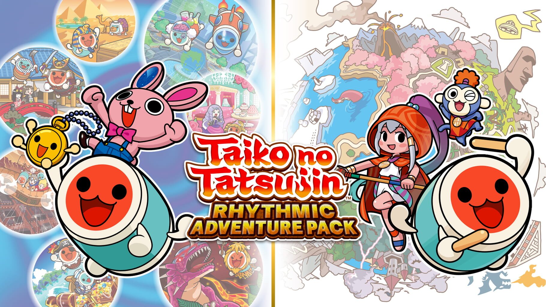 Taiko no Tatsujin: Rhythmic Adventure Pack artwork