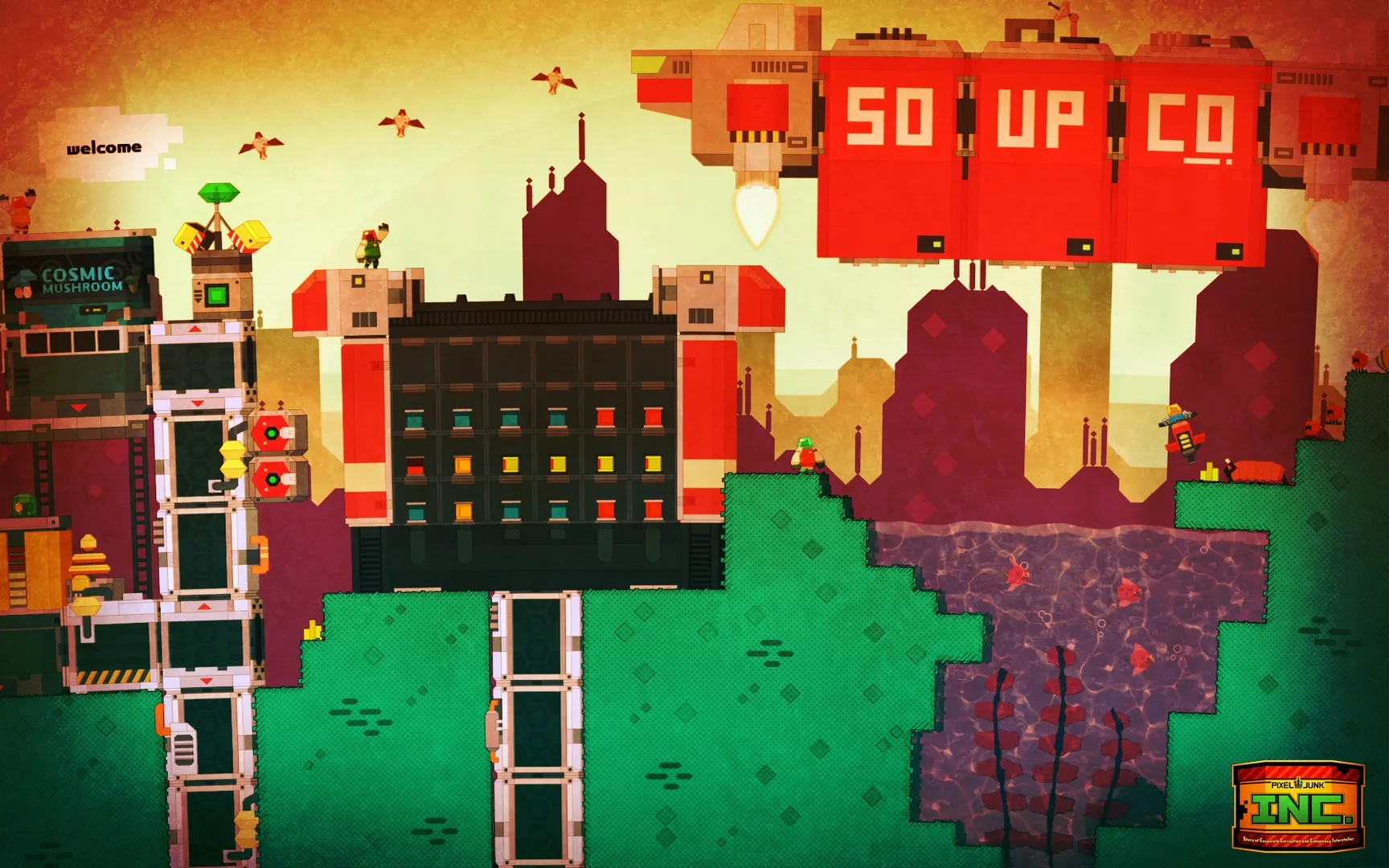 PixelJunk Nom Nom Galaxy