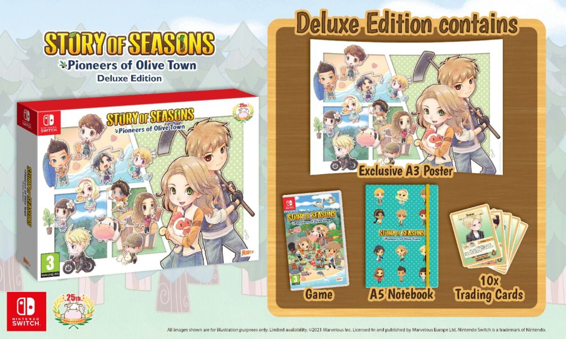 Arte - Story of Seasons: Pioneers of Olive Town - Deluxe Edition