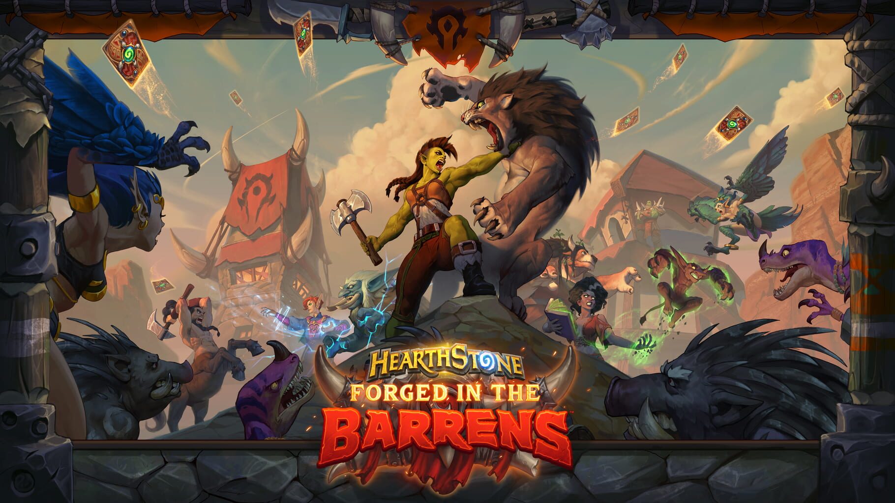 Arte - Hearthstone: Forged in the Barrens