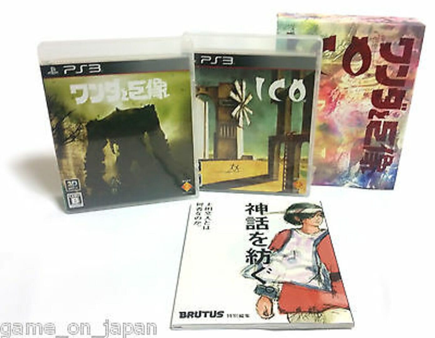 Japan PS3 ICO/Shadow of the Colossus Limited Box special booklet, F/S