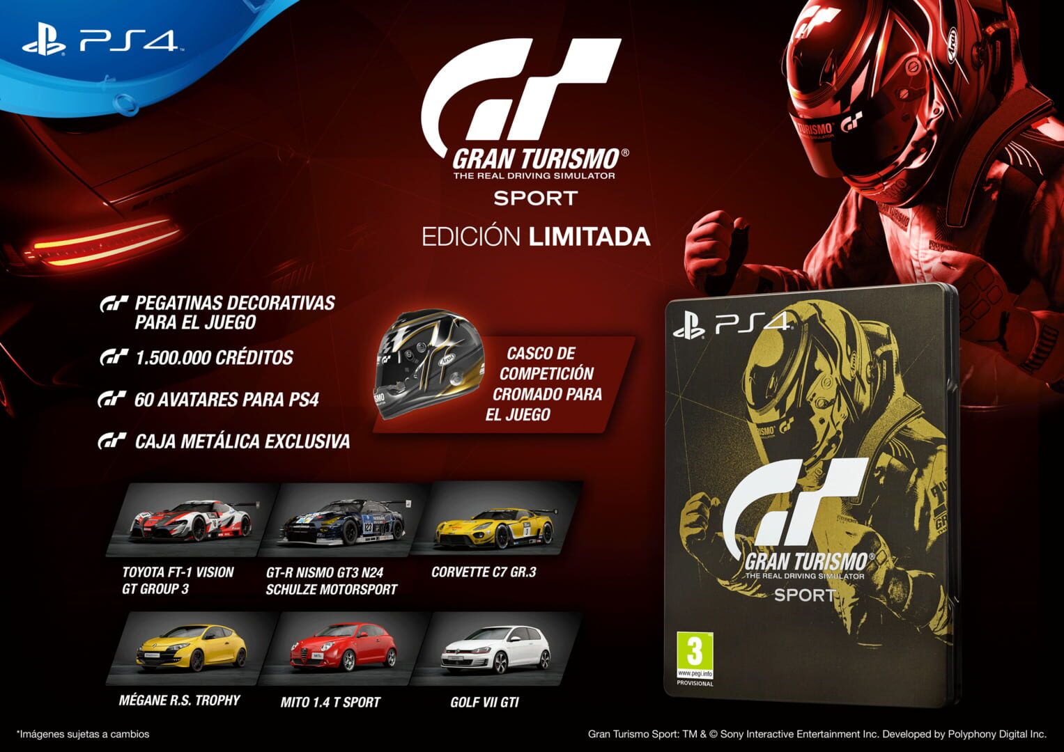 Arte - Gran Turismo Sport: Steelbook Edition