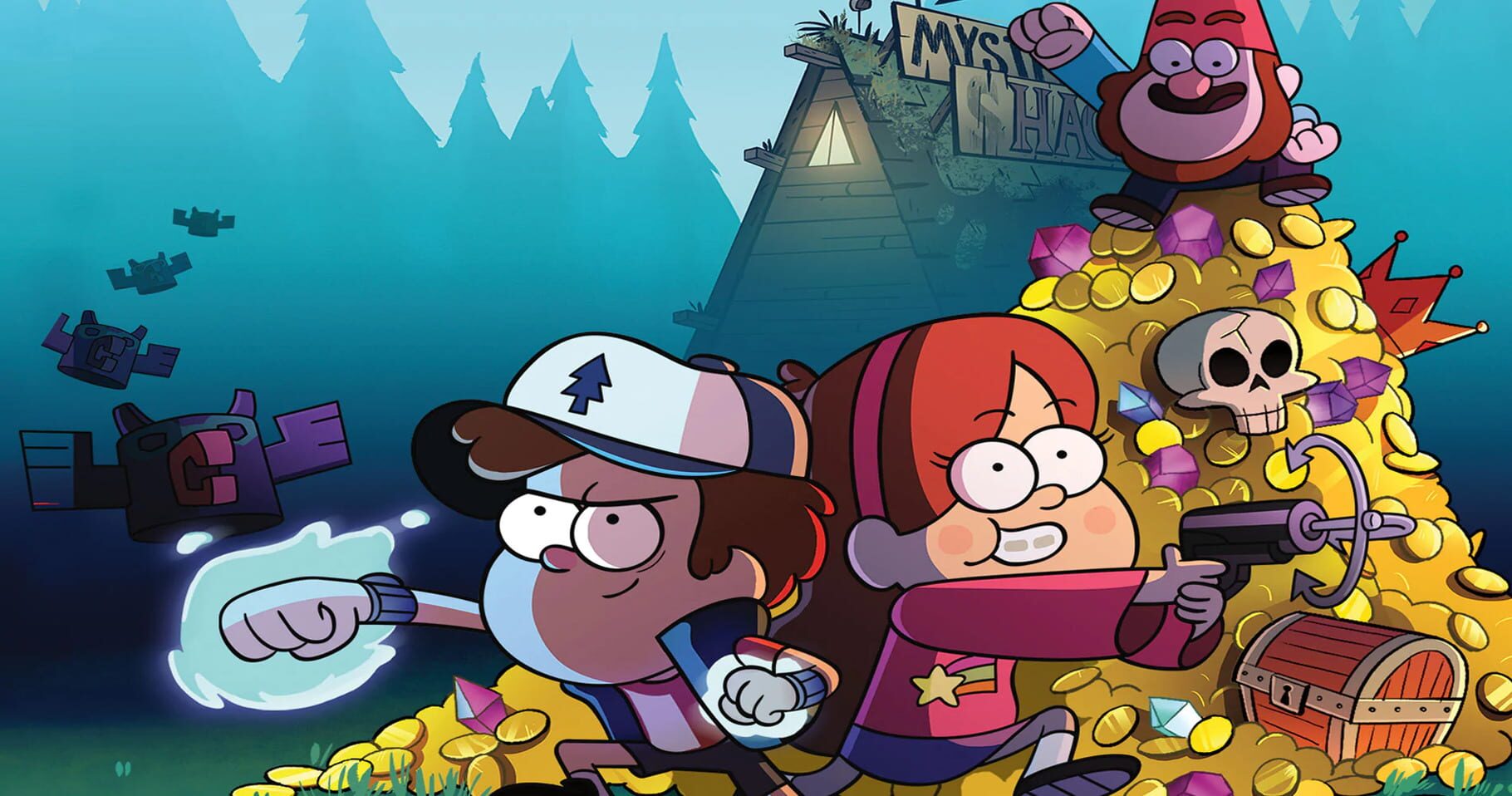 Arte - Gravity Falls: Legend of the Gnome Gemulets