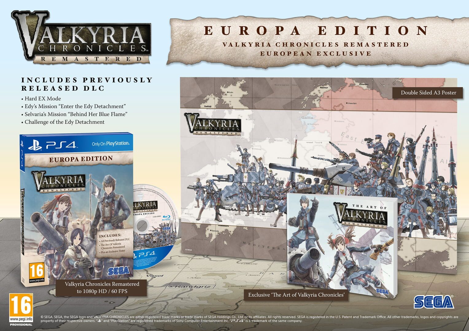 Arte - Valkyria Chronicles: Remastered - Europa Edition