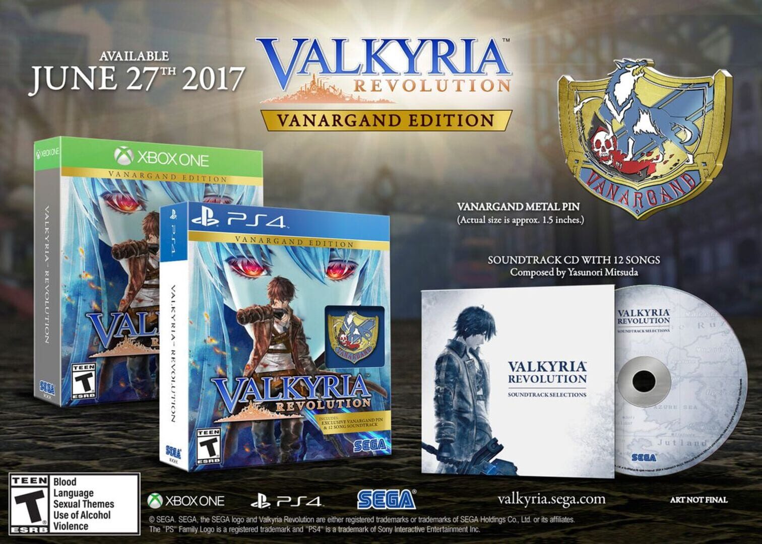 Arte - Valkyria Revolution: Vanargand Edition