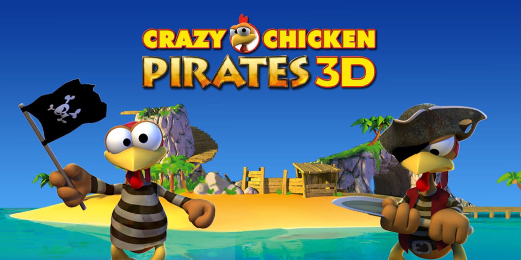 Crazy Chicken: Pirates artwork