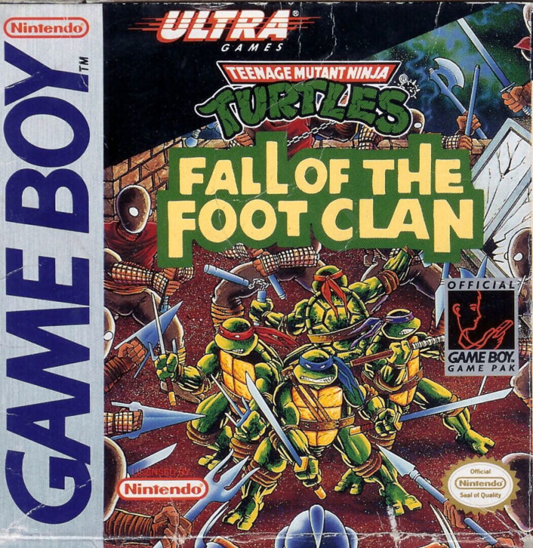 Teenage Mutant Ninja Turtles: Fall of the Foot Clan artwork