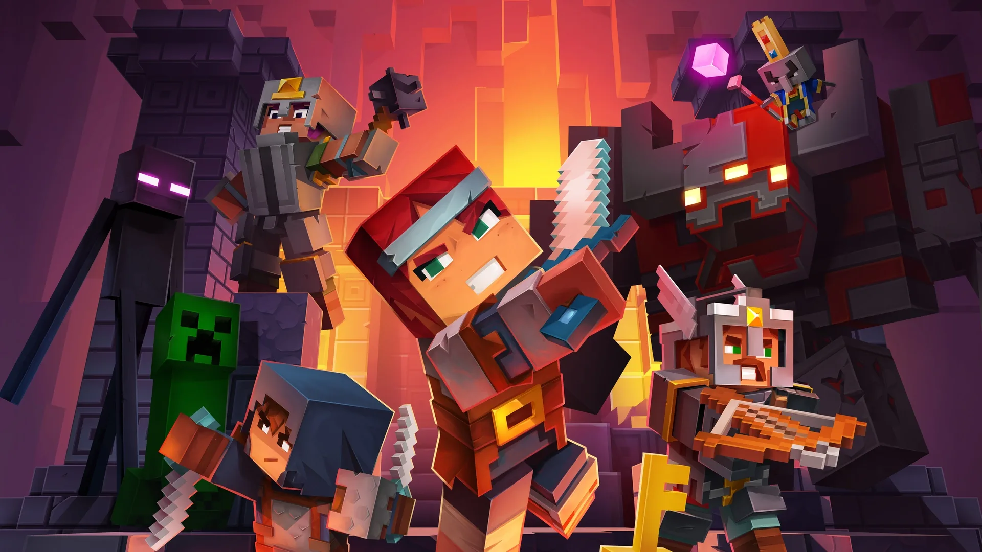 Arte - Minecraft Dungeons