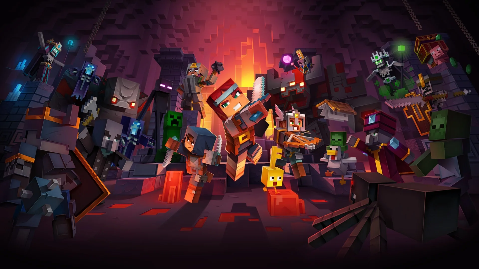 Arte - Minecraft Dungeons