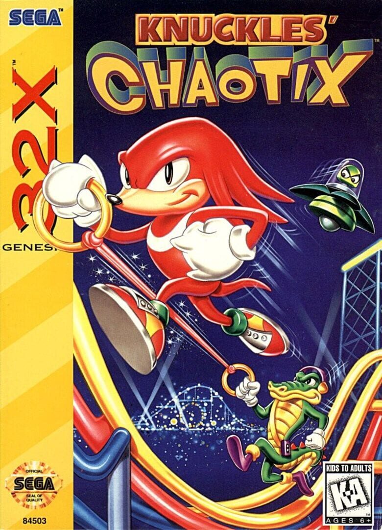 Arte - Knuckles' Chaotix