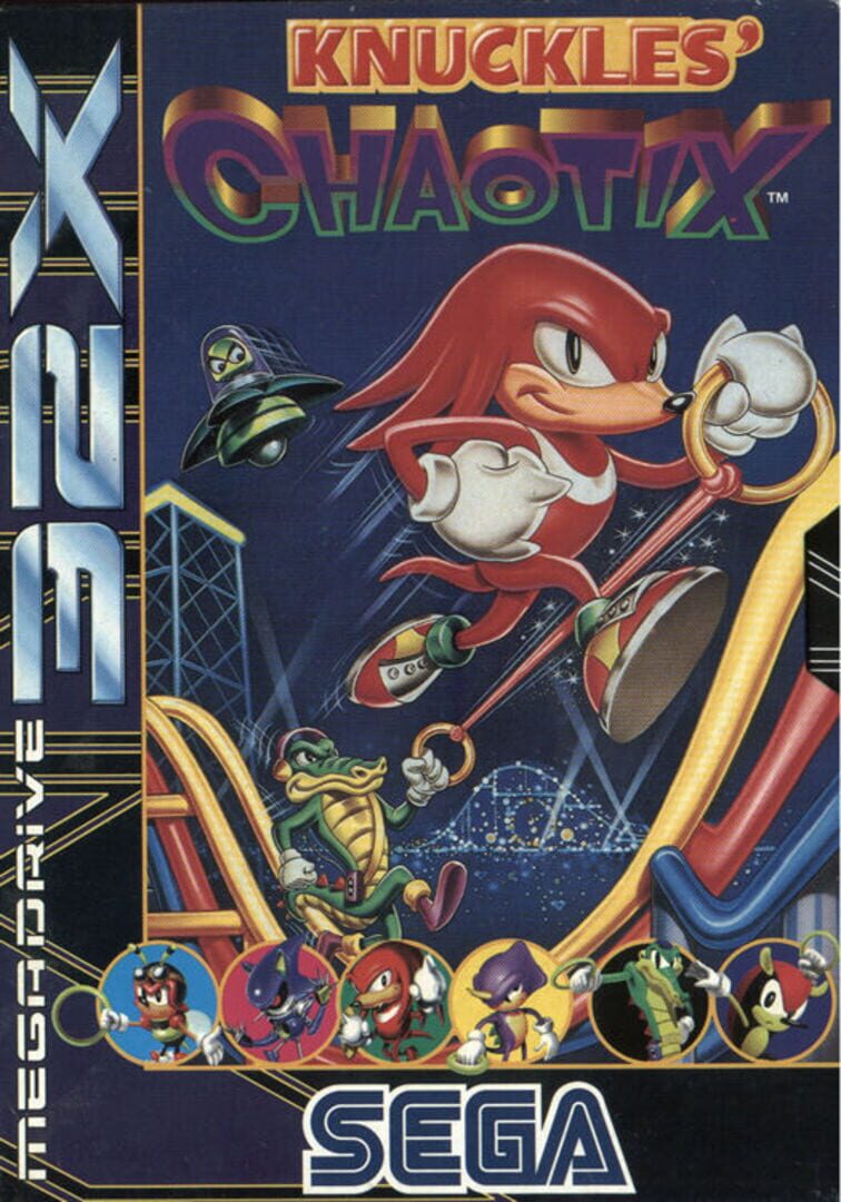 Arte - Knuckles' Chaotix