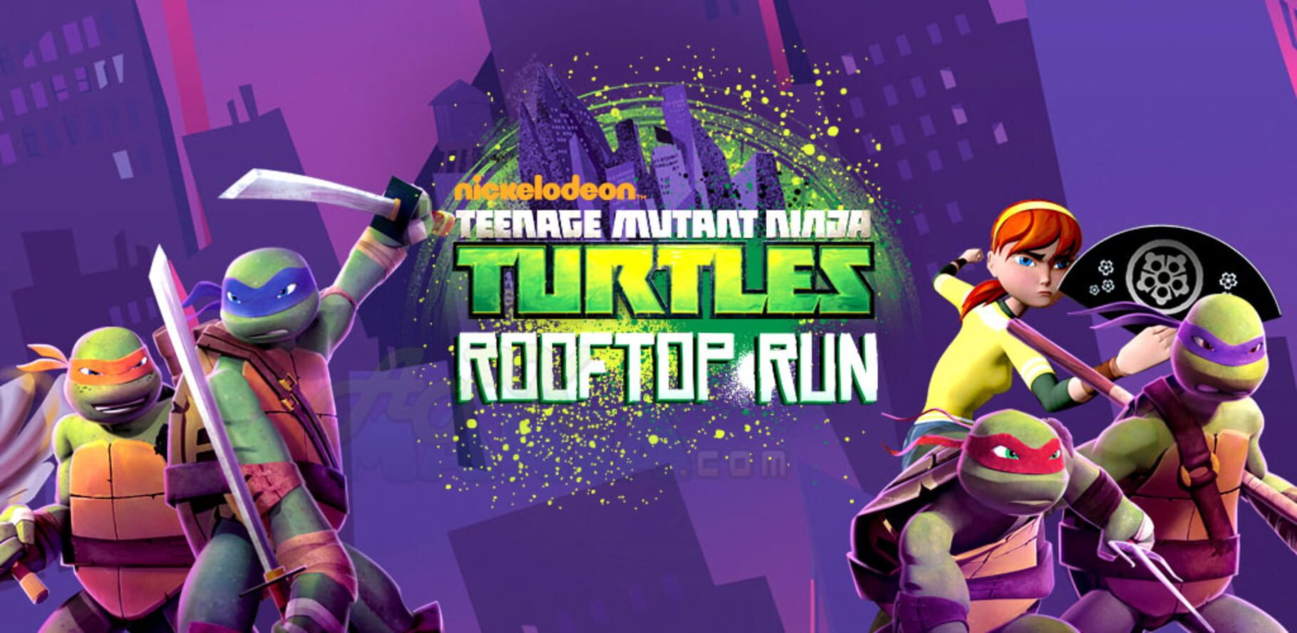 Arte - Teenage Mutant Ninja Turtles: Rooftop Run
