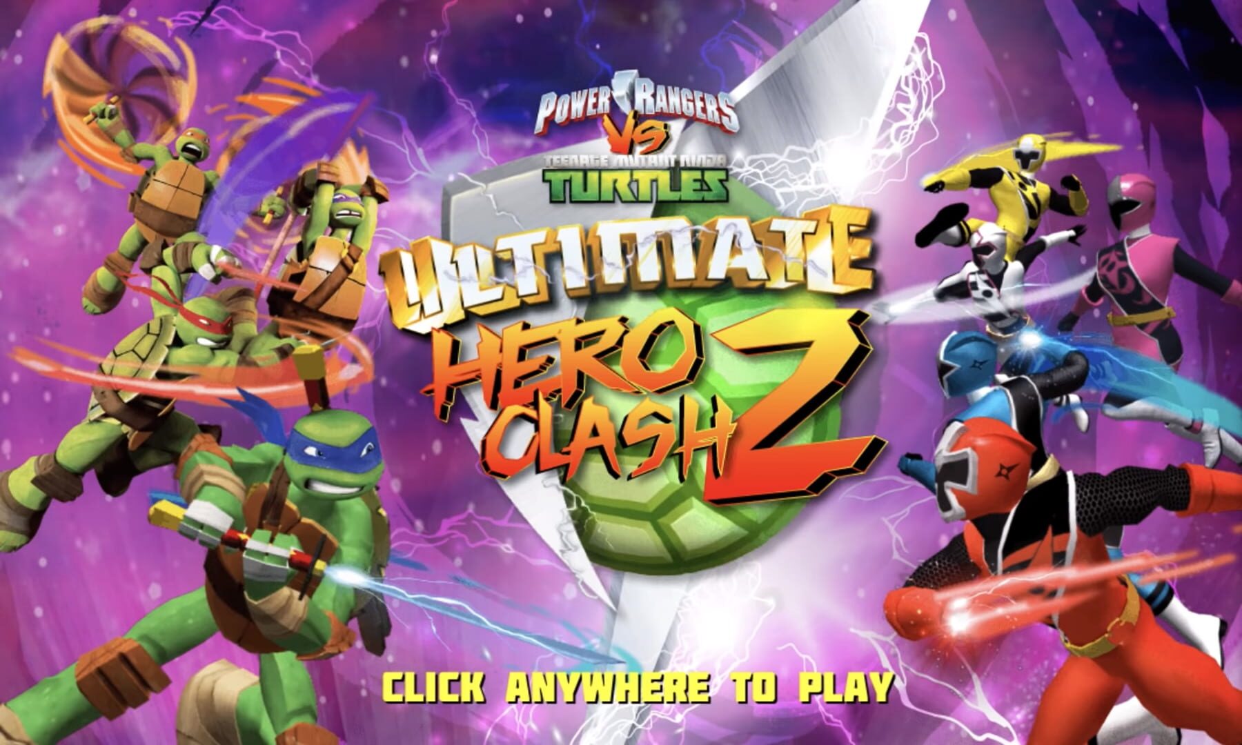 Arte - Power Rangers vs Teenage Mutant Ninja Turtles: Ultimate Hero Clash 2