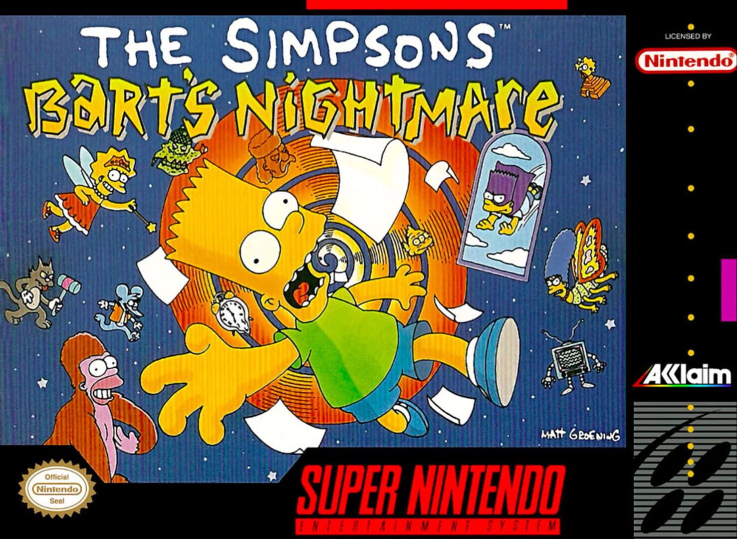 Arte - The Simpsons: Bart's Nightmare