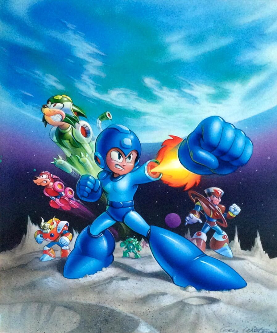 Mega Man V artwork