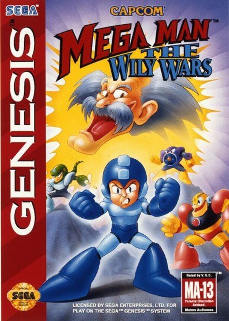 Arte - Mega Man: The Wily Wars