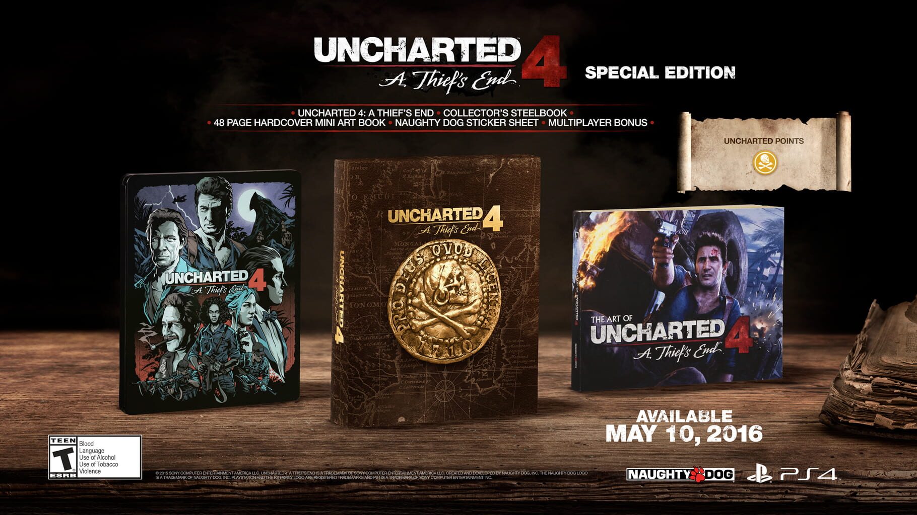 Arte - Uncharted 4: A Thief's End Libertalia Collector's Edition