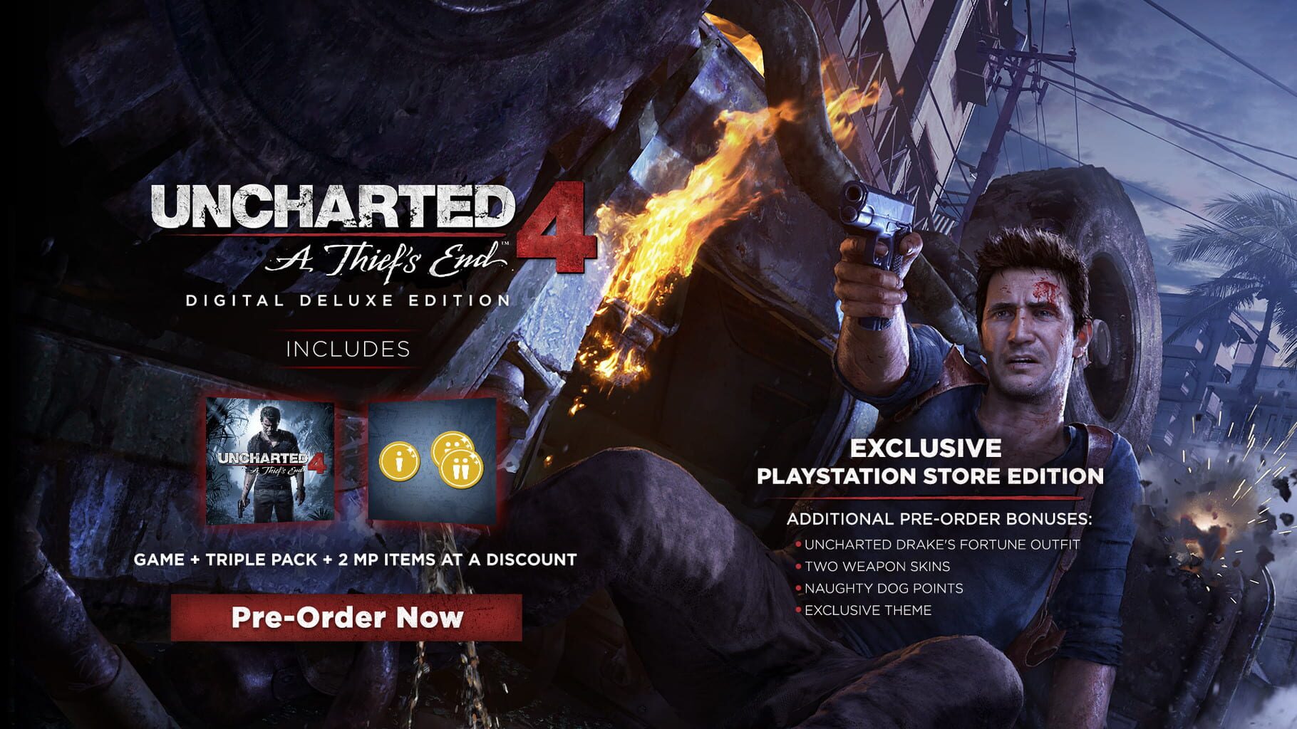 Arte - Uncharted 4: A Thief's End - Digital Deluxe Edition