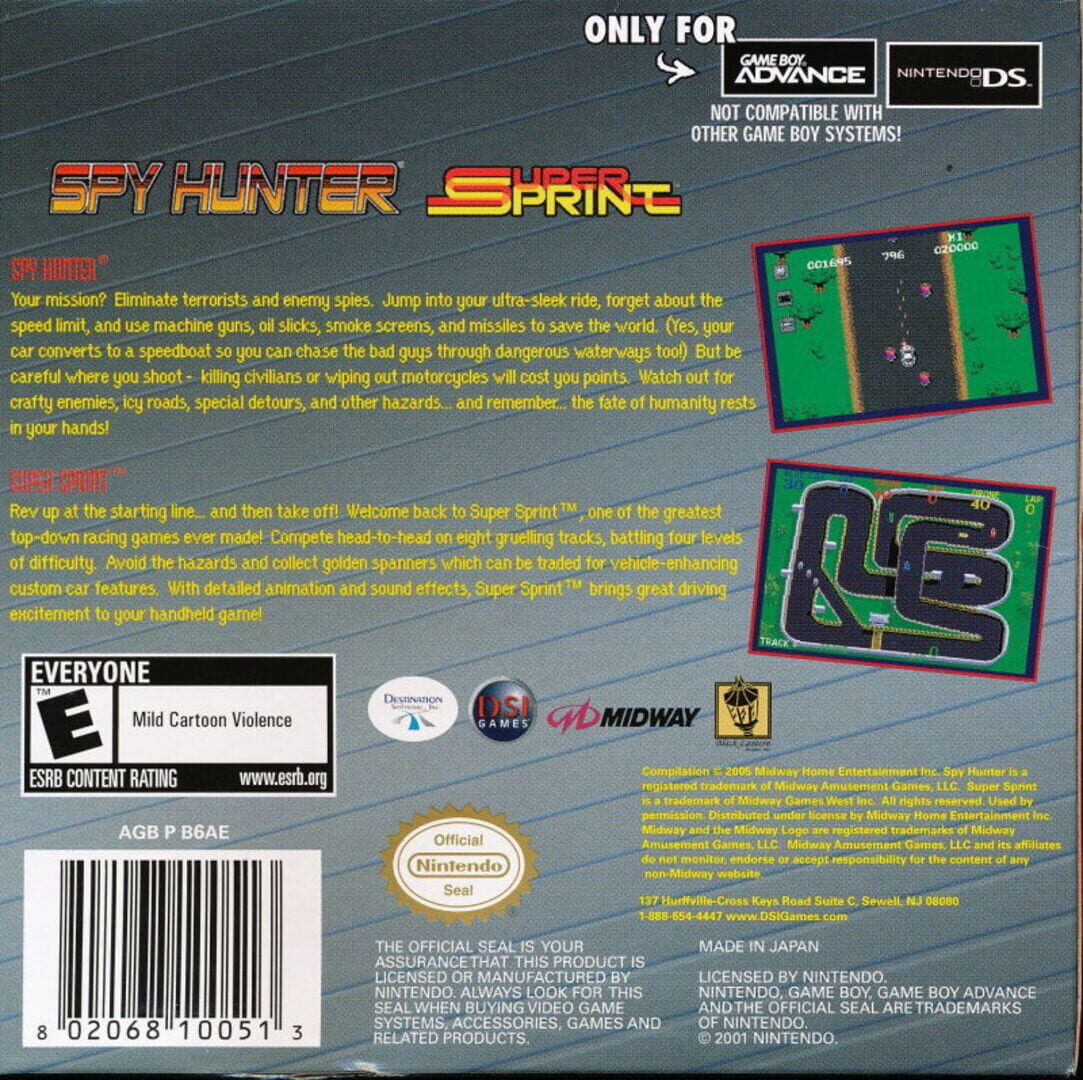 Arte - Spy Hunter / Super Sprint