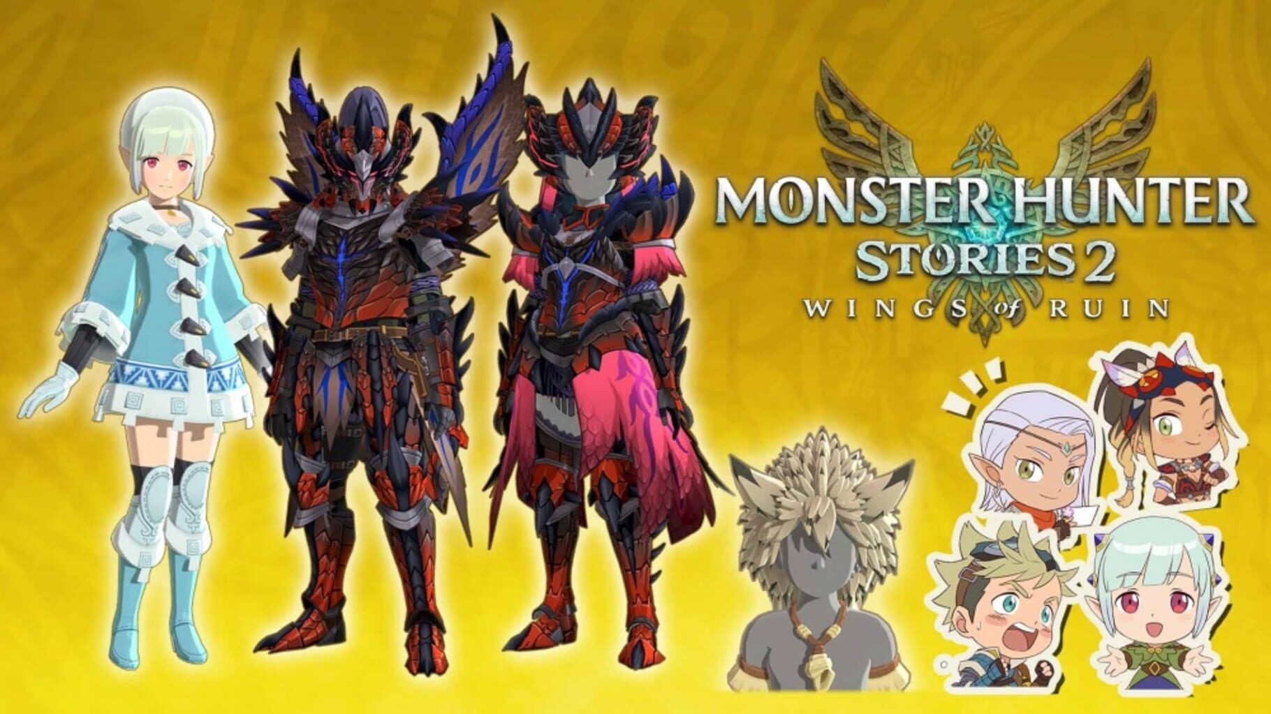Monster Hunter Stories 2: Wings of Ruin - Deluxe Edition artwork
