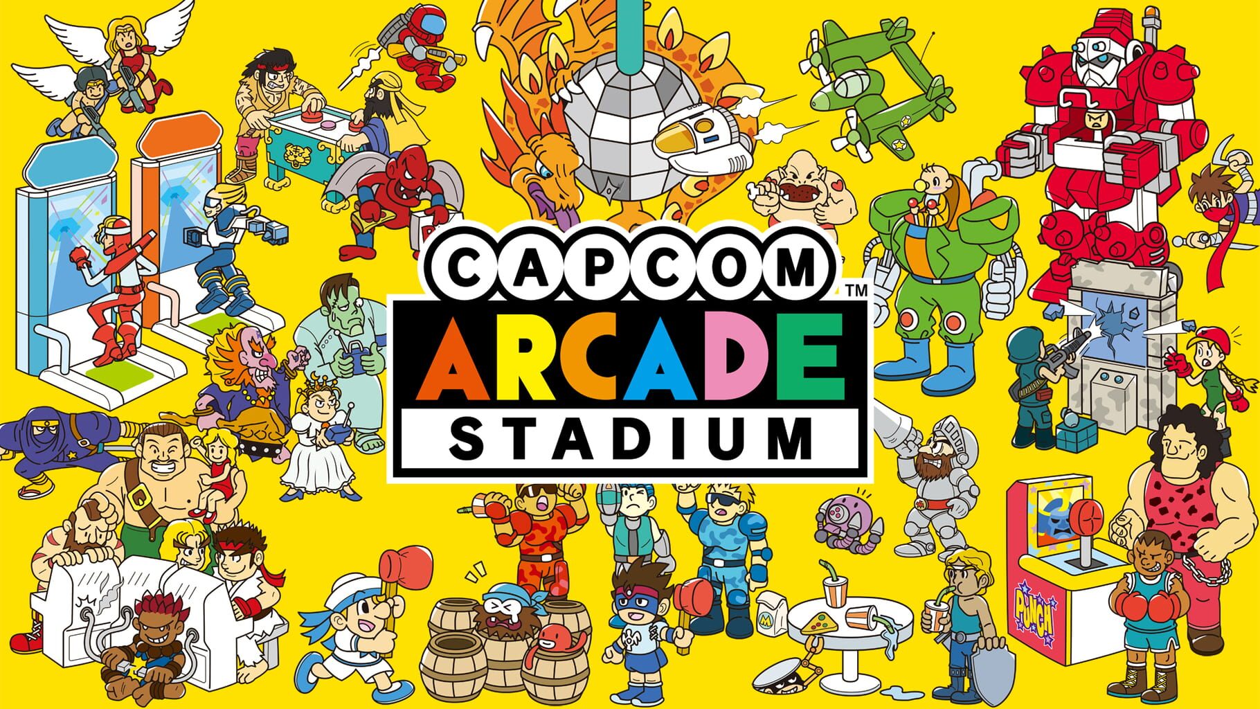 Capcom Arcade Stadium artwork