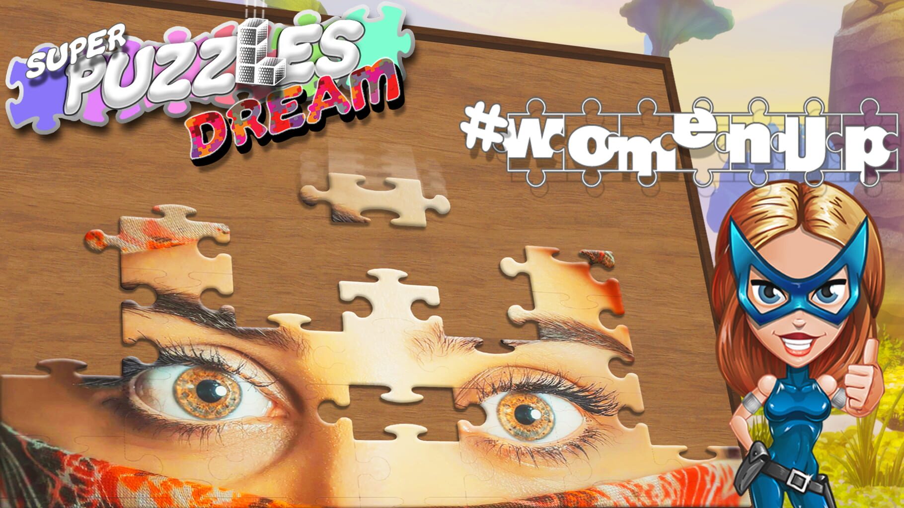 #womenUp, Super Puzzles Dream artwork