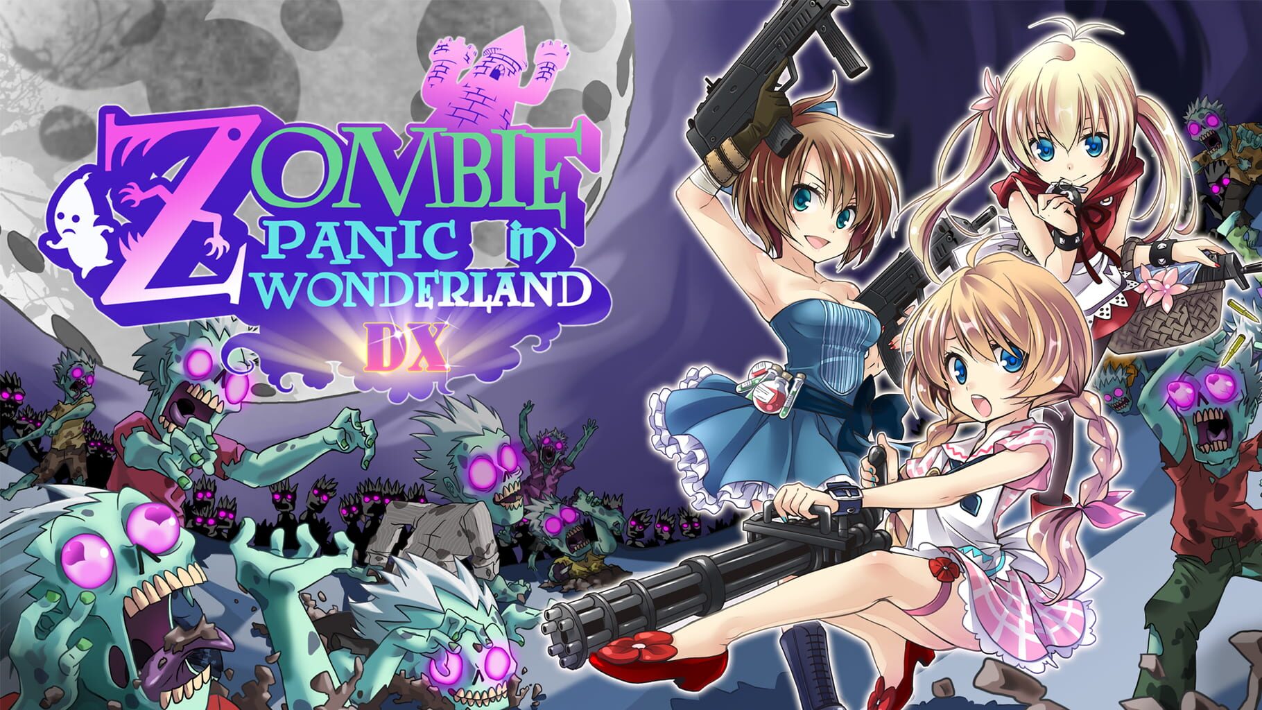 Zombie Panic in Wonderland DX artwork