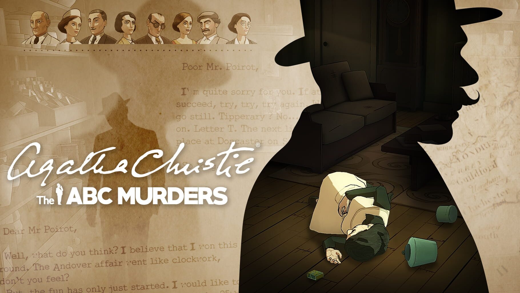Agatha Christie: The ABC Murders artwork