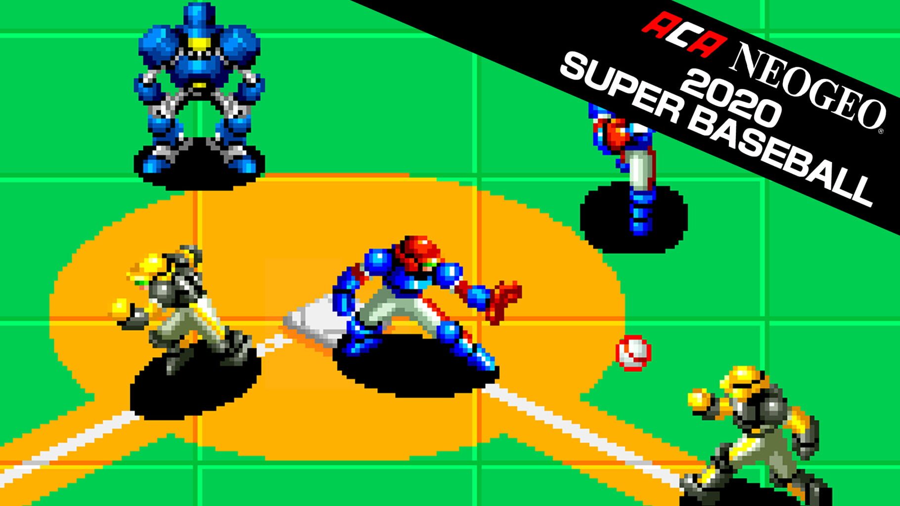 ACA Neo Geo: 2020 Super Baseball artwork