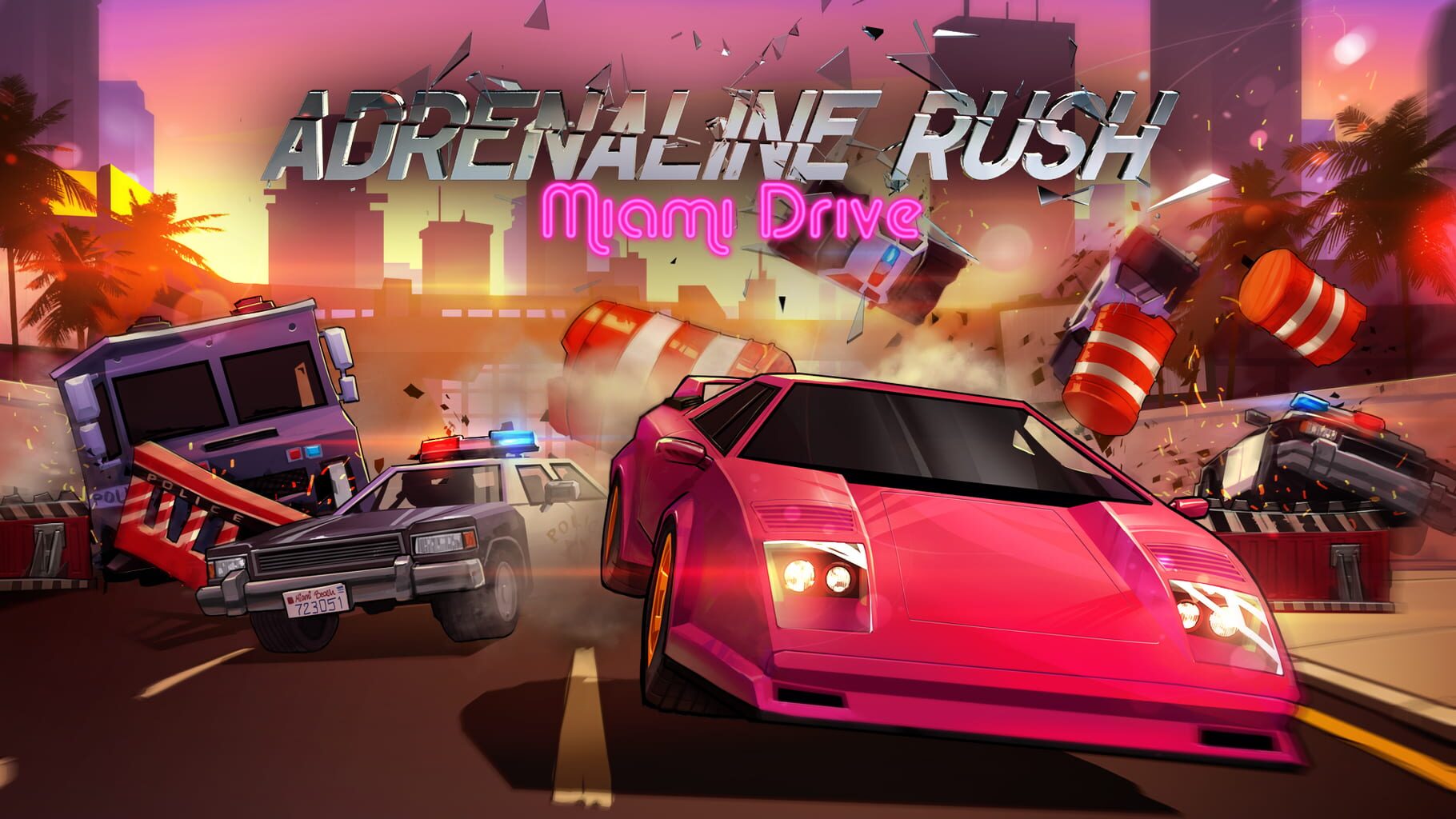 Adrenaline Rush: Miami Drive artwork